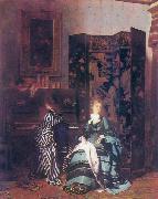 Albert von Keller Chopin Spain oil painting artist